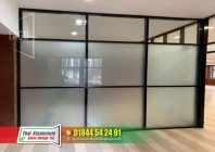 Glass Partition and Glass Door