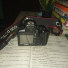 Canon 1000d with lens