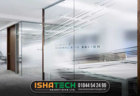 Thai glass sticker for Corporate Office.