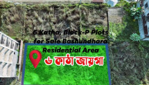6 Katha, Block-P Plots for Sale Bashundhara Residential Area.