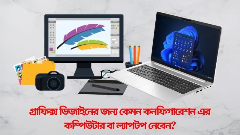 গ্রাফিক্স ডিজাইনের জন্য কেমন কনফিগারেশন এর কম্পিউটার বা ল্যাপটপ নেবেন? গ্রাফিক্স ডিজাইনের জন্য কেমন কনফিগারেশন এর কম্পিউটার বা ল্যাপটপ নেবেন?