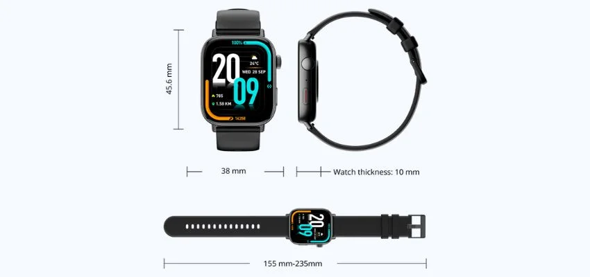 Colmi C8 Max Smart Watch with Full Touch Display and Fitness Tracker