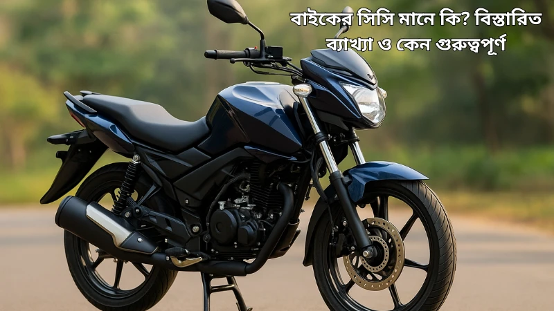 বাইকের সিসি মানে কি? বিস্তারিত ব্যাখ্যা ও কেন গুরুত্বপূর্ণ