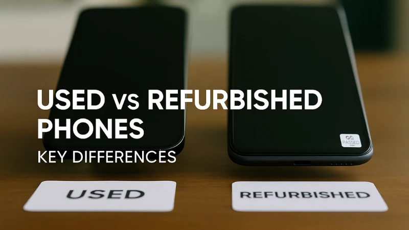 Used Phone vs Refurbished Phone – Key Differences You Must Know Before Buying