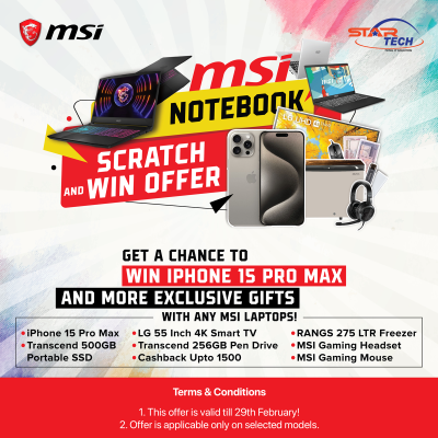 MSI Scratch & Win Offer!