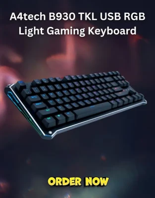 A4tech B930 TKL USB RGB Light Strike Mechanical Gaming Keyboard