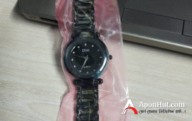 Doir Women Watch (Black Color)
