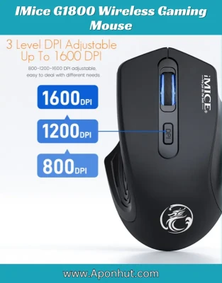 IMice G1800 Wireless Gaming Mouse Price in BD