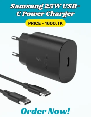 Samsung 25W USB-C Charger Price in Bangladesh