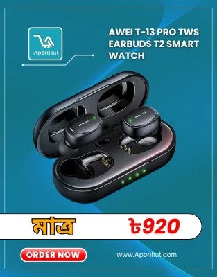 Awei T13 Pro TWS Earbuds price in Bangladesh